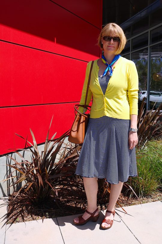 Yellow Cardigan 3