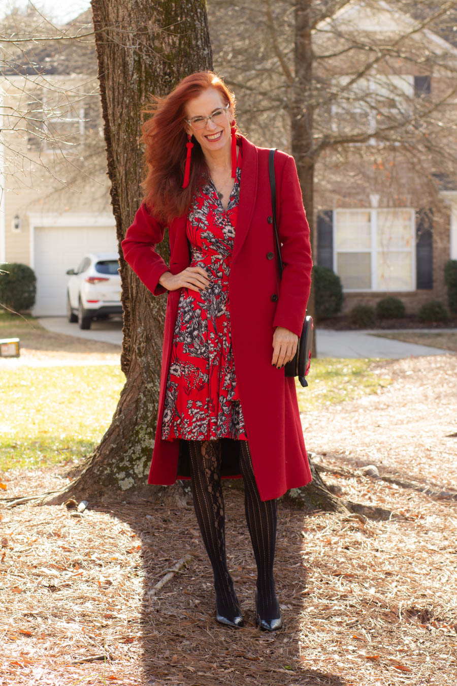 Classic Valentine's Day women's look