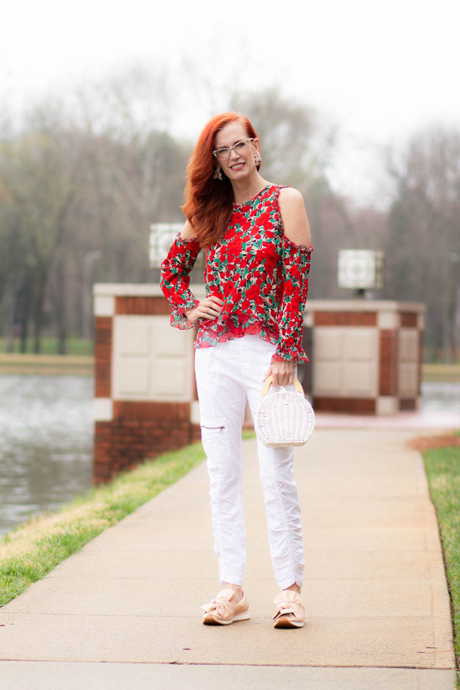 XCVI Malanda pant styled for Spring