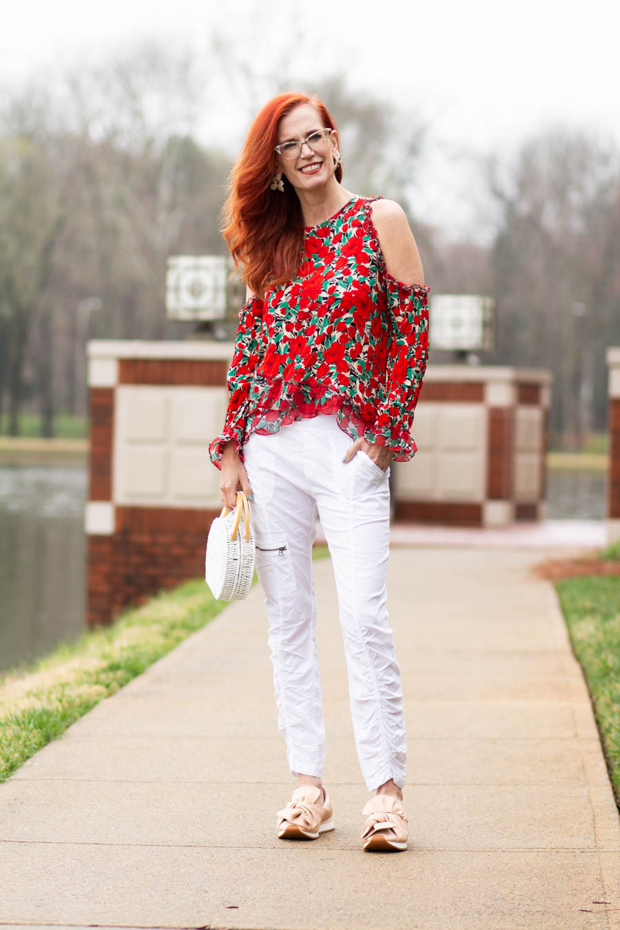 XCVI Malanda pant styled for Spring